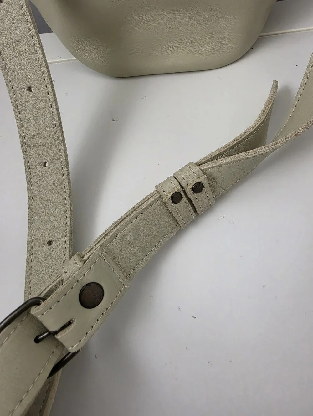Nena & Co. x Tia Lee Leather Belt Bag / Fanny Pack Includes Two Straps